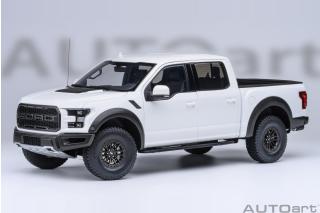 Ford F-150 Raptor Supercrew 2019 (oxford white) (composite model/doors and front hood openings)AUTOart 1:18   AUTOart 1:18