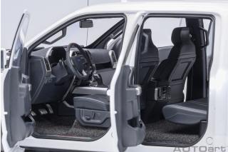 Ford F-150 Raptor Supercrew 2019 (oxford white) (composite model/doors and front hood openings)AUTOart 1:18   AUTOart 1:18