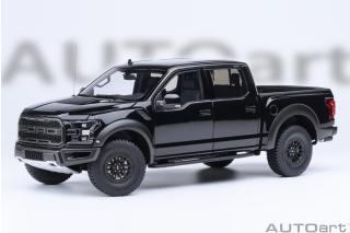 Ford F-150 Raptor Supercrew 2019 (agate black) (composite model/doors and front hood openings) AUTOart 1:18