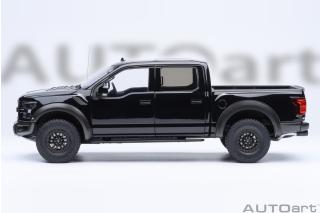 Ford F-150 Raptor Supercrew 2019 (agate black) (composite model/doors and front hood openings) AUTOart 1:18