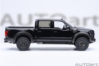 Ford F-150 Raptor Supercrew 2019 (agate black) (composite model/doors and front hood openings) AUTOart 1:18