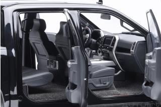 Ford F-150 Raptor Supercrew 2019 (agate black) (composite model/doors and front hood openings) AUTOart 1:18