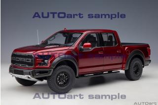 Ford F-150 Raptor Supercrew 2019 (ruby red) (composite model/doors and front hood openings) AUTOart 1:18