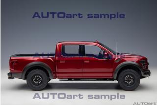 Ford F-150 Raptor Supercrew 2019 (ruby red) (composite model/doors and front hood openings) AUTOart 1:18