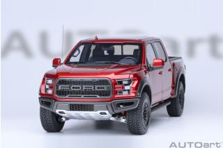 Ford F-150 Raptor Supercrew 2019 (ruby red) (composite model/doors and front hood openings) AUTOart 1:18