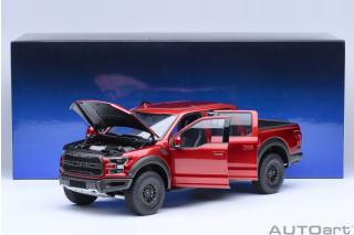 Ford F-150 Raptor Supercrew 2019 (ruby red) (composite model/doors and front hood openings) AUTOart 1:18