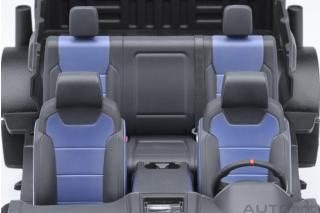 Ford F-150 Raptor Supercrew 2019 (indigot Silver) (composite model/doors and front hood openings)  AUTOart 1:18