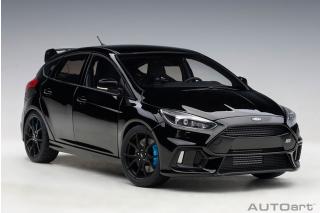FORD FOCUS RS 2016 (SHADOW BLACK) (COMPOSITE MODEL/FULL OPENINGS) AUTOart 1:18