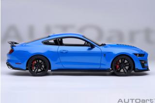 FORD MUSTANG SHELBY GT500 (GRABBER BLUE) AUTOart 1:18 Composite