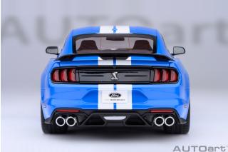 FORD MUSTANG SHELBY GT500 (GRABBER BLUE) AUTOart 1:18 Composite
