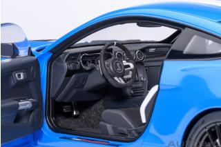 FORD MUSTANG SHELBY GT500 (GRABBER BLUE) AUTOart 1:18 Composite