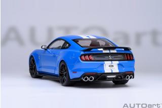 FORD MUSTANG SHELBY GT500 (GRABBER BLUE) AUTOart 1:18 Composite