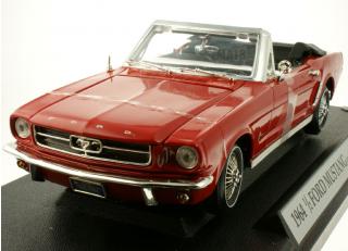 Ford Mustang convertible 1964 1/2 rot MotorMax 1:18
