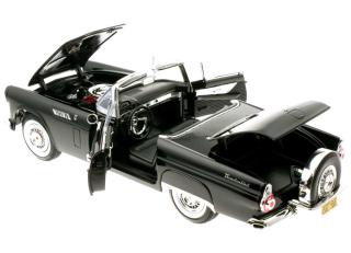 Ford Thunderbird 1956 schwarz MotorMax 1:18