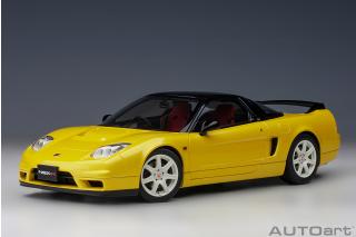 Honda NSX-R (NA2) Pearl gelb  2 doors + front/rear bonnets openings AutoArt 1:18