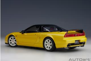 Honda NSX-R (NA2) Pearl gelb  2 doors + front/rear bonnets openings AutoArt 1:18