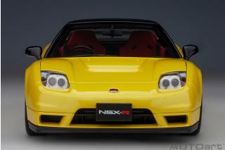 Honda NSX-R (NA2) Pearl gelb  2 doors + front/rear bonnets openings AutoArt 1:18