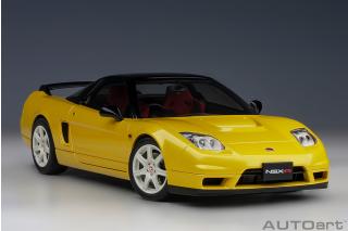 Honda NSX-R (NA2) Pearl gelb  2 doors + front/rear bonnets openings AutoArt 1:18