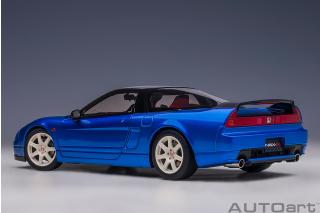 Honda NSX-R (NA2) (long beach blue pearl) 2 doors + front/rear bonnets openings AutoArt 1:18