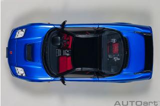 Honda NSX-R (NA2) (long beach blue pearl) 2 doors + front/rear bonnets openings AutoArt 1:18