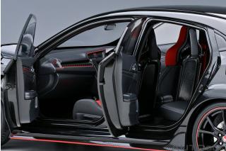 Honda CIVIC Type R (FK 8) 2021 schwarz (CRYSTAL BLACK PEARL) (composite model) AUTOart 1:18