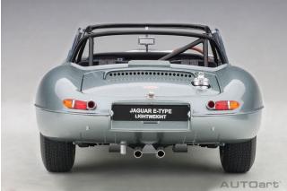 Jaguar E-Type Lightweight Silber (SILVER) (COMPOSITE MODEL/FULL OPENINGS) AUTOart 1:18