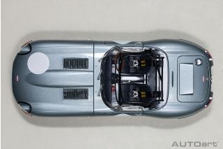 Jaguar E-Type Lightweight Silber (SILVER) (COMPOSITE MODEL/FULL OPENINGS) AUTOart 1:18