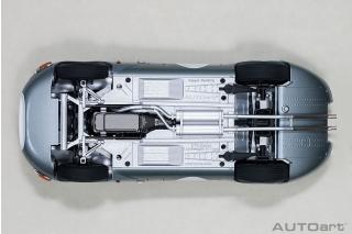Jaguar E-Type Lightweight Silber (SILVER) (COMPOSITE MODEL/FULL OPENINGS) AUTOart 1:18