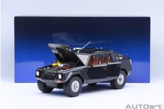 LAMBORGHINI LM002 (BLU ACAPULCO METALLIC/METALLIC BLUE) AUTOart 1:18 Composite