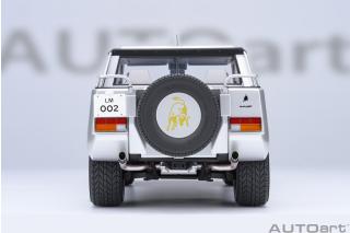 LAMBORGHINI LM002 (ARGENTO/METALLIC SILVER) AUTOart 1:18 Composite