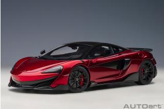 McLaren 600LT 2019 (vermillion rot) (composite model/full openings) AUTOart 1:18 Composite