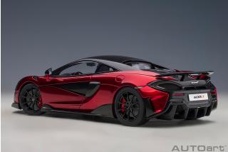 McLaren 600LT 2019 (vermillion rot) (composite model/full openings) AUTOart 1:18 Composite