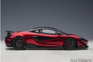McLaren 600LT 2019 (vermillion rot) (composite model/full openings) AUTOart 1:18 Composite