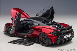 McLaren 600LT 2019 (vermillion rot) (composite model/full openings) AUTOart 1:18 Composite