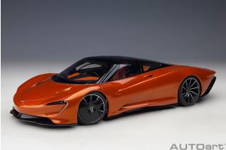 McLAREN SPEEDTAIL (VOLCANO ORANGE) AUTOart 1:18 Composite