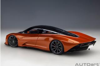 McLAREN SPEEDTAIL (VOLCANO ORANGE) AUTOart 1:18 Composite