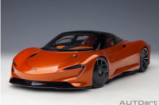 McLAREN SPEEDTAIL (VOLCANO ORANGE) AUTOart 1:18 Composite