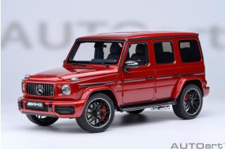 Mercedes-AMG G63 2019 designo cardinal red metallic (composite model/full openings, total 6 openings) AUTOart 1:18