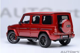 Mercedes-AMG G63 2019 designo cardinal red metallic (composite model/full openings, total 6 openings) AUTOart 1:18