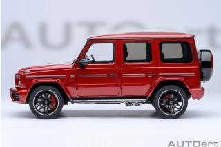 Mercedes-AMG G63 2019 designo cardinal red metallic (composite model/full openings, total 6 openings) AUTOart 1:18