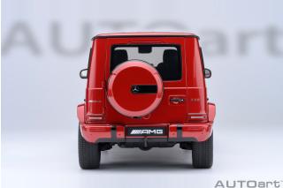 Mercedes-AMG G63 2019 designo cardinal red metallic (composite model/full openings, total 6 openings) AUTOart 1:18
