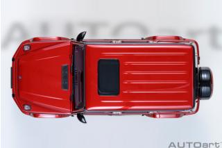 Mercedes-AMG G63 2019 designo cardinal red metallic (composite model/full openings, total 6 openings) AUTOart 1:18