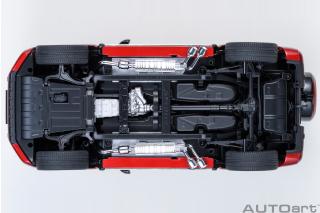 Mercedes-AMG G63 2019 designo cardinal red metallic (composite model/full openings, total 6 openings) AUTOart 1:18