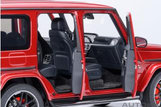 Mercedes-AMG G63 2019 designo cardinal red metallic (composite model/full openings, total 6 openings) AUTOart 1:18