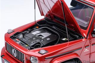 Mercedes-AMG G63 2019 designo cardinal red metallic (composite model/full openings, total 6 openings) AUTOart 1:18