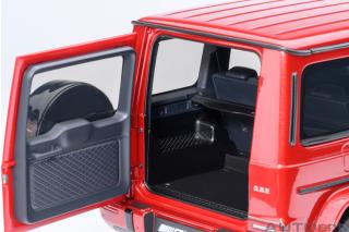 Mercedes-AMG G63 2019 designo cardinal red metallic (composite model/full openings, total 6 openings) AUTOart 1:18