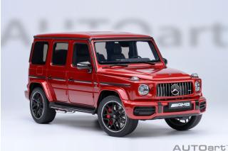 Mercedes-AMG G63 2019 designo cardinal red metallic (composite model/full openings, total 6 openings) AUTOart 1:18