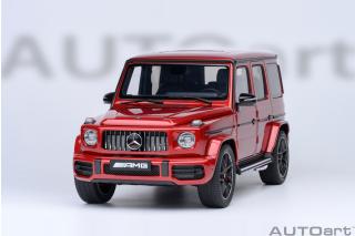 Mercedes-AMG G63 2019 designo cardinal red metallic (composite model/full openings, total 6 openings) AUTOart 1:18