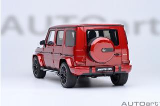 Mercedes-AMG G63 2019 designo cardinal red metallic (composite model/full openings, total 6 openings) AUTOart 1:18
