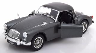 MGA 1957 MKI A1500 grey closed hard top Triple9 Collection 1:18